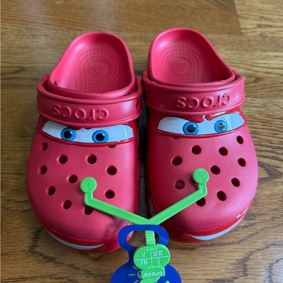 CROCS Other - Crocs kids lightning McQueen size 1 new